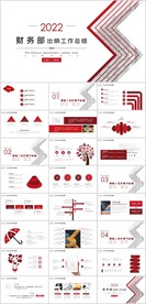 财务部工作总结PPT