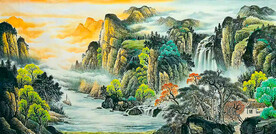 山水画