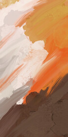 装饰画 抽象油墨画 彩绘