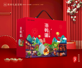 海鸭蛋包装 土特产礼盒