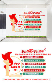六个坚持文化墙
