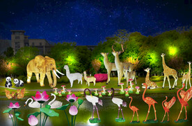 节日亮化景观灯素材