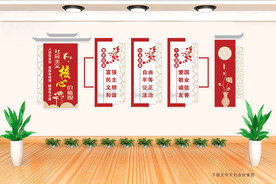 核心价值观文化墙