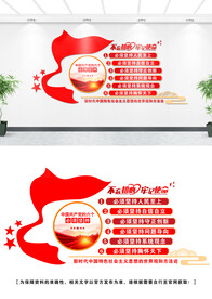 六个必须坚持文化墙