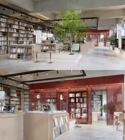 现代网红书吧su模型