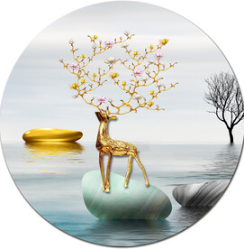 圆形挂画 装饰画