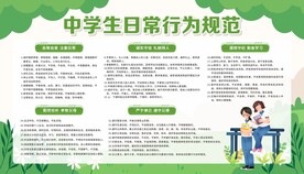 中学生日常行为规范