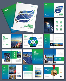 新能源光伏科技招商宣传画册