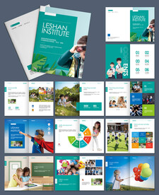 幼儿园学校招生宣传画册