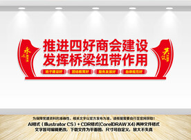 四好商会文化墙