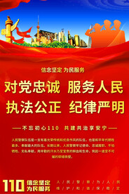 110宣传海报