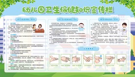 幼儿卫生保健知识宣传栏