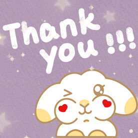 手绘可爱小兔子