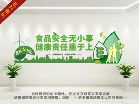 食品卫生文化墙建设