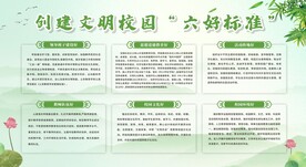 创建文明校园六好标准