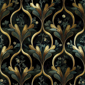 花卉图案服装花型无缝连续图