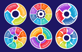 多彩数据信息图表