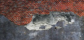 复古斑驳红砖水泥墙背景墙壁画