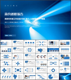 商务述职工作报告总结PPT