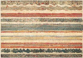 欧现代轻奢简约几何抽象地毯