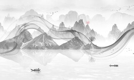 水墨山水