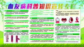 血友病科普知识宣传栏