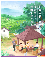 节气海报