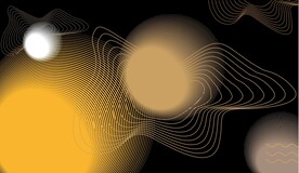 抽象矢量线科技