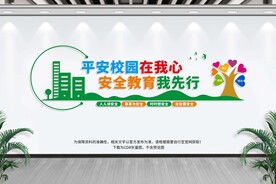 校园安全文化墙