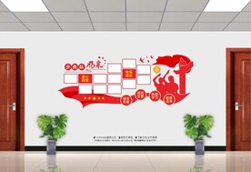 少先队风采照片墙