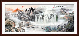 江山如画源远流长国画