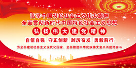 党建展板 党建背景展板 党建墙