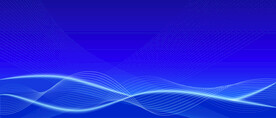 蓝色科技互联网发光动感曲线背景