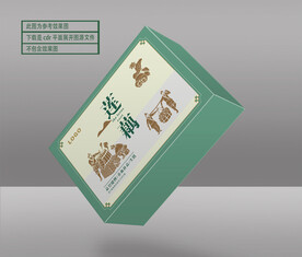 莲藕包装 平面图