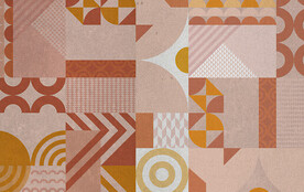 几何现代抽象地毯