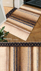 北欧现代简约几何客厅地毯地垫