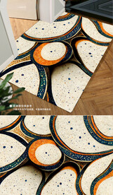 复古欧式古典高贵花纹地毯地垫