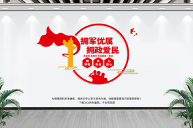 双拥文化墙
