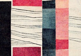 现代简约抽象几何复古地毯地垫