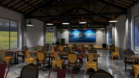 音乐餐厅设计案例效果图