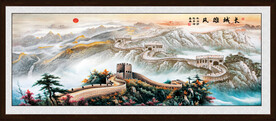 长城山水画