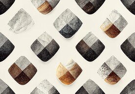 现代简约抽象几何地毯地垫