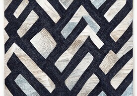 现代简约抽象几何地毯地垫设计