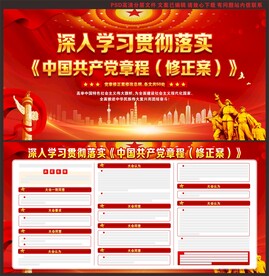 党章修正案决议