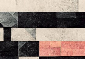 现代简约抽象几何复古客厅地毯