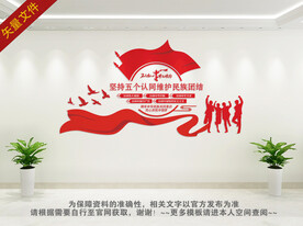 民族团结文化墙