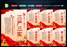 三严 三实