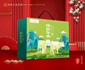 牛肉包装 牛腱礼盒