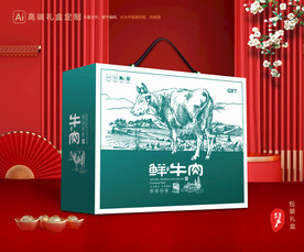 牛肉包装 牛腱礼盒