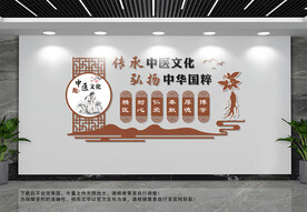 中医文化文化墙